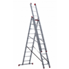 Ladder schuifbaar 5.5 M Aluminium 